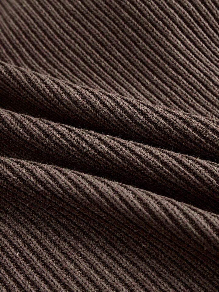 Nina | Ruffled Knit Dress