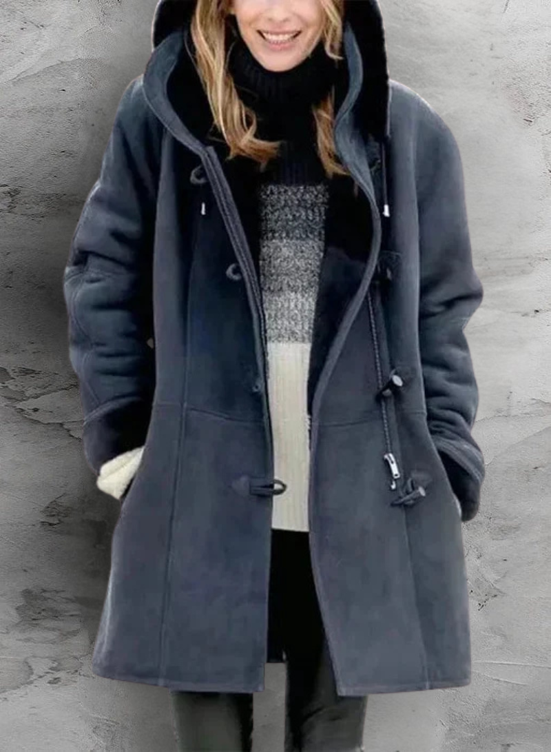 Arwelyn | Hooded Toggle Winter Coat