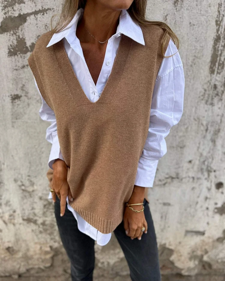 Rianna | Knit Sweater Vest