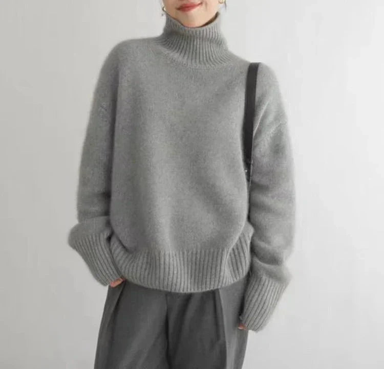 LOTTIE™ | CASHMERE TURTLENECK JUMPER