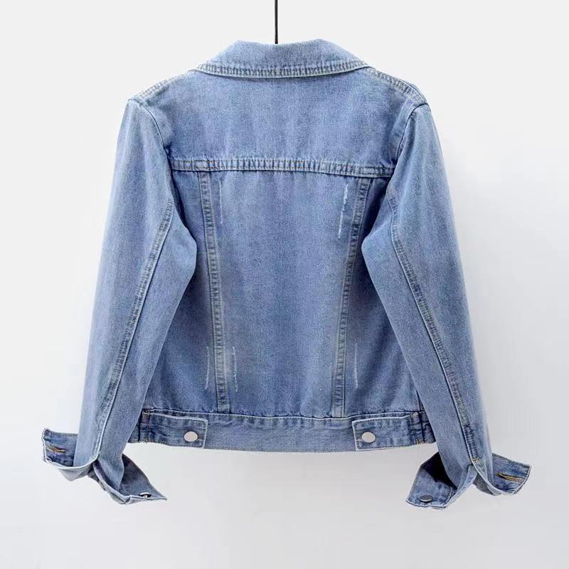 Odelia | Single-Breasted Denim Jacket