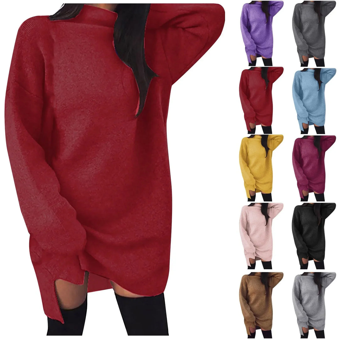Emma - Comfortable Knit Pullover Dress