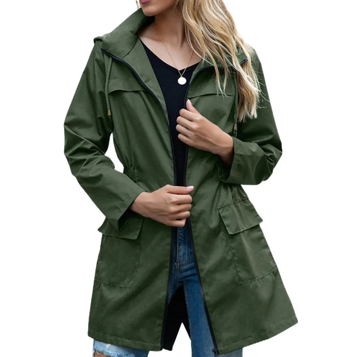 Sarah | Lightweight Waterproof Rain Jacket