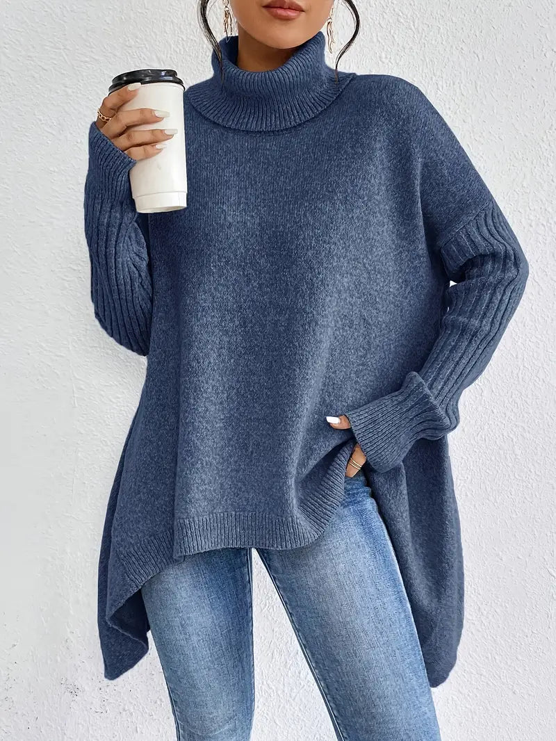 BRIGETTE – LONG TURTLENECK SWEATER